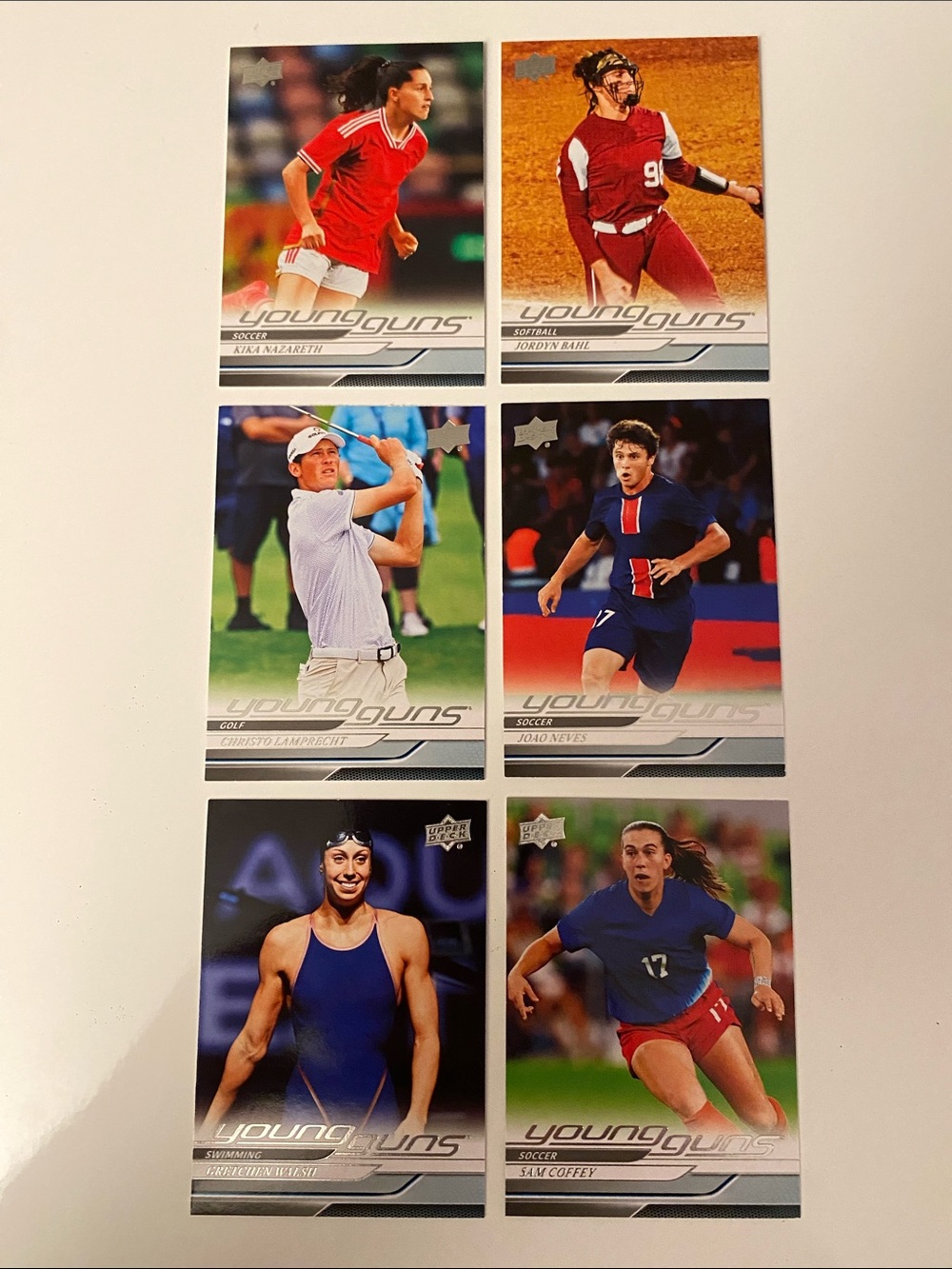 2025 Upper Deck Goodwin Champions Young Guns Lot (6 Cards)